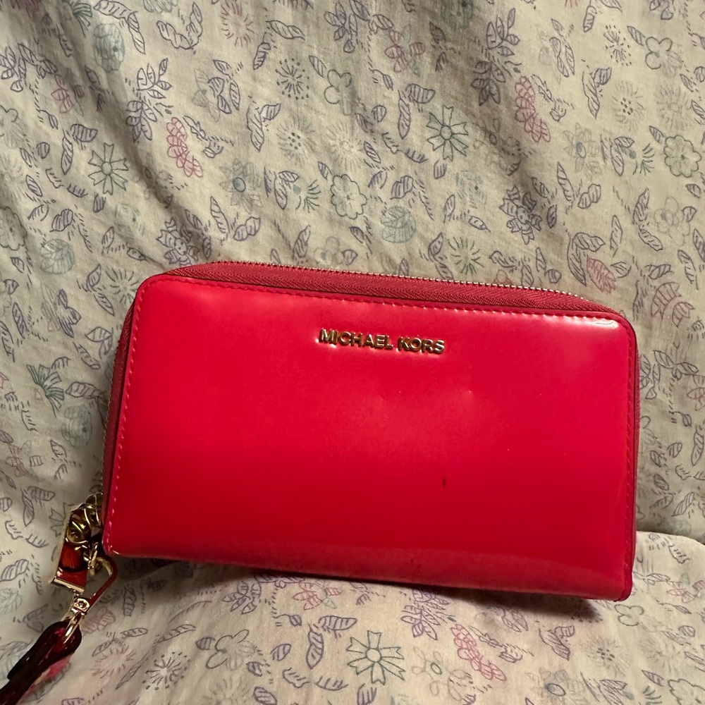 Michael Kors Pink Patent Leather